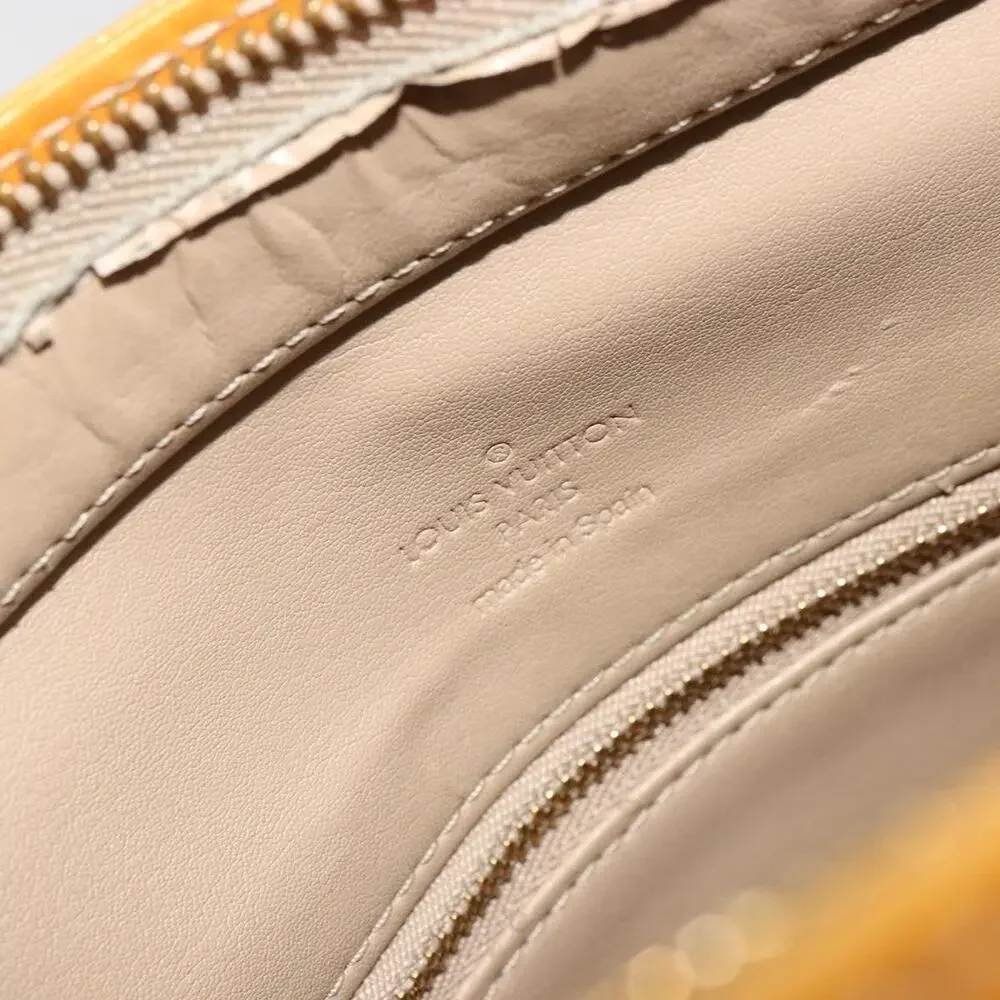 Louis Vuitton Monogram Vernis Houston Handbag Beige